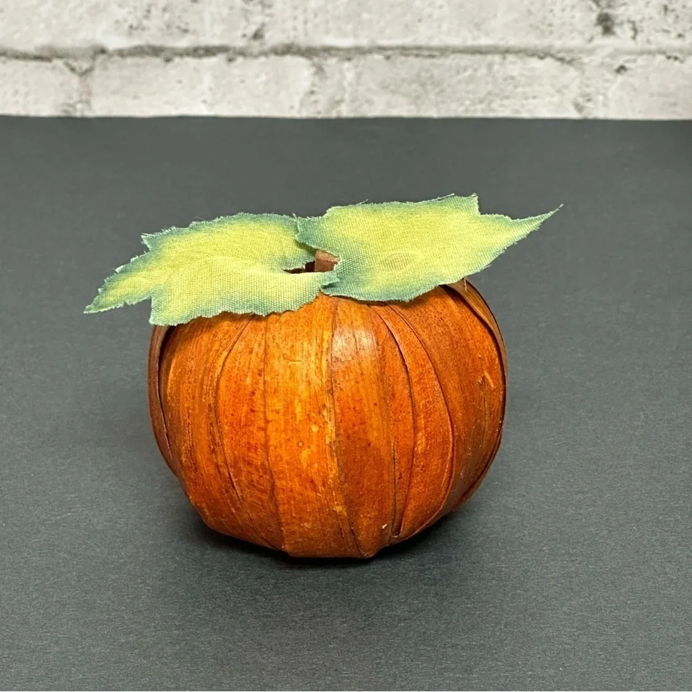 Pumpkins Lot Of 4 Holiday Decor Thanksgiving Fall Decorations